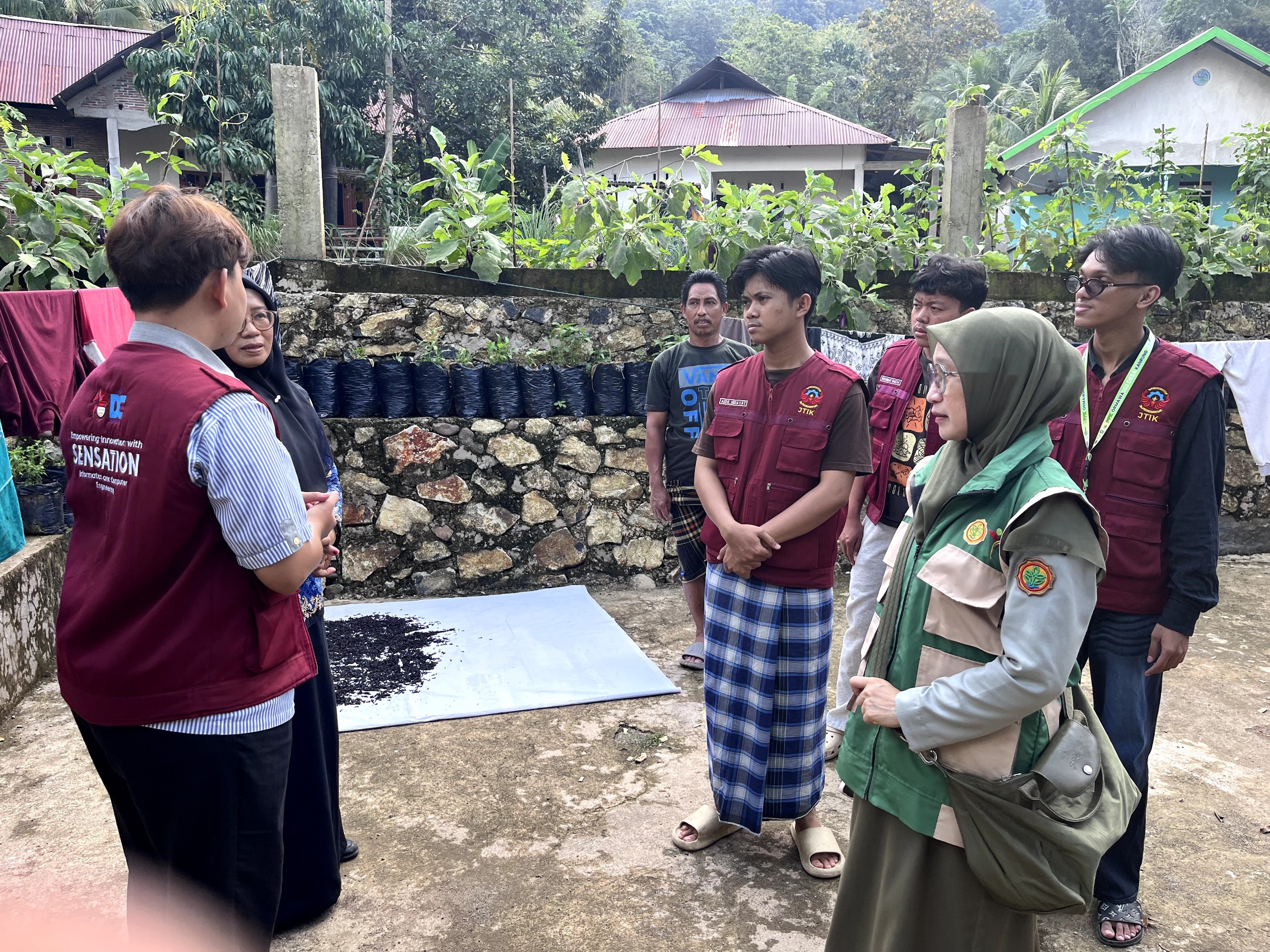 Kunjungan BPP Kecamatan Sinjai Tengah ke Posko PPKO HIMATIK PNUP 2026