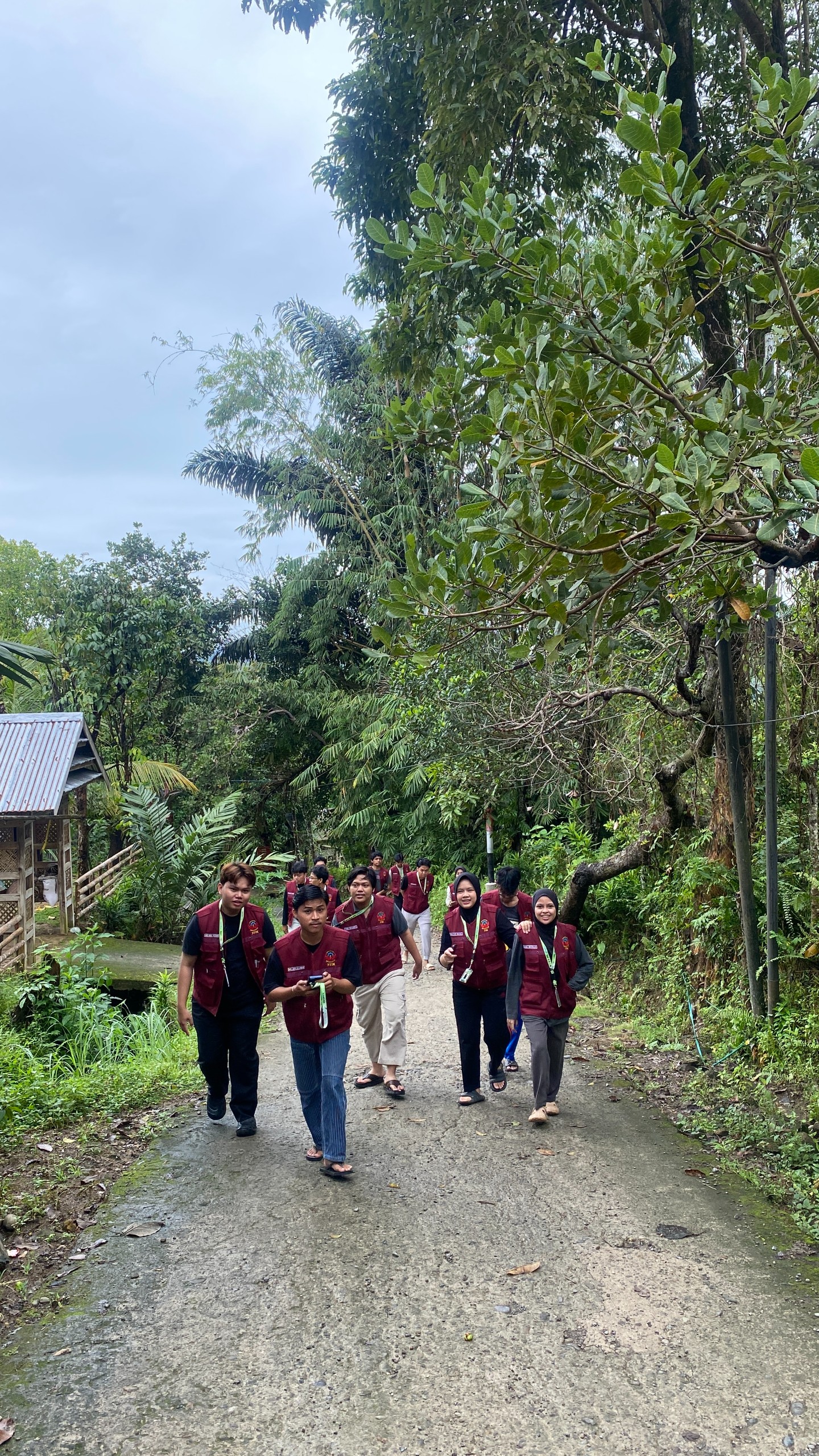 Kunjungan ke Kebun Cengkeh oleh Tim Pelaksana