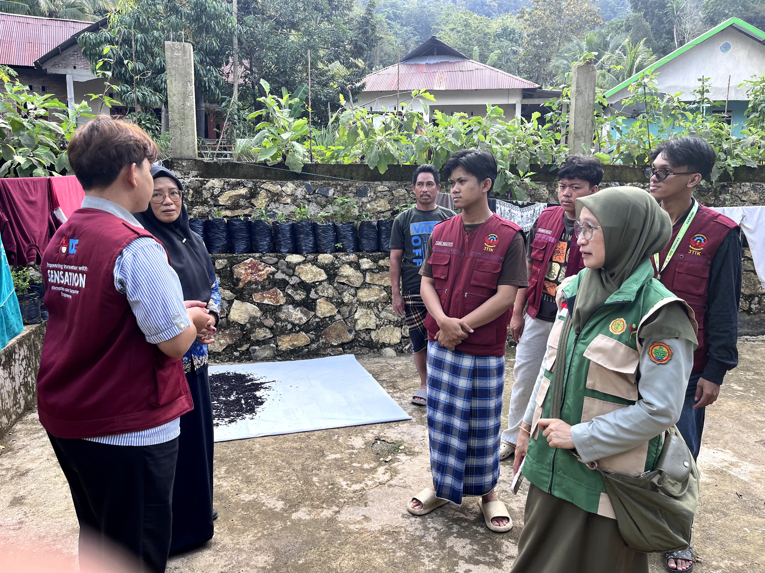 Kunjungan BPP Kecamatan Sinjai Tengah ke Posko PPKO HIMATIK PNUP 2026