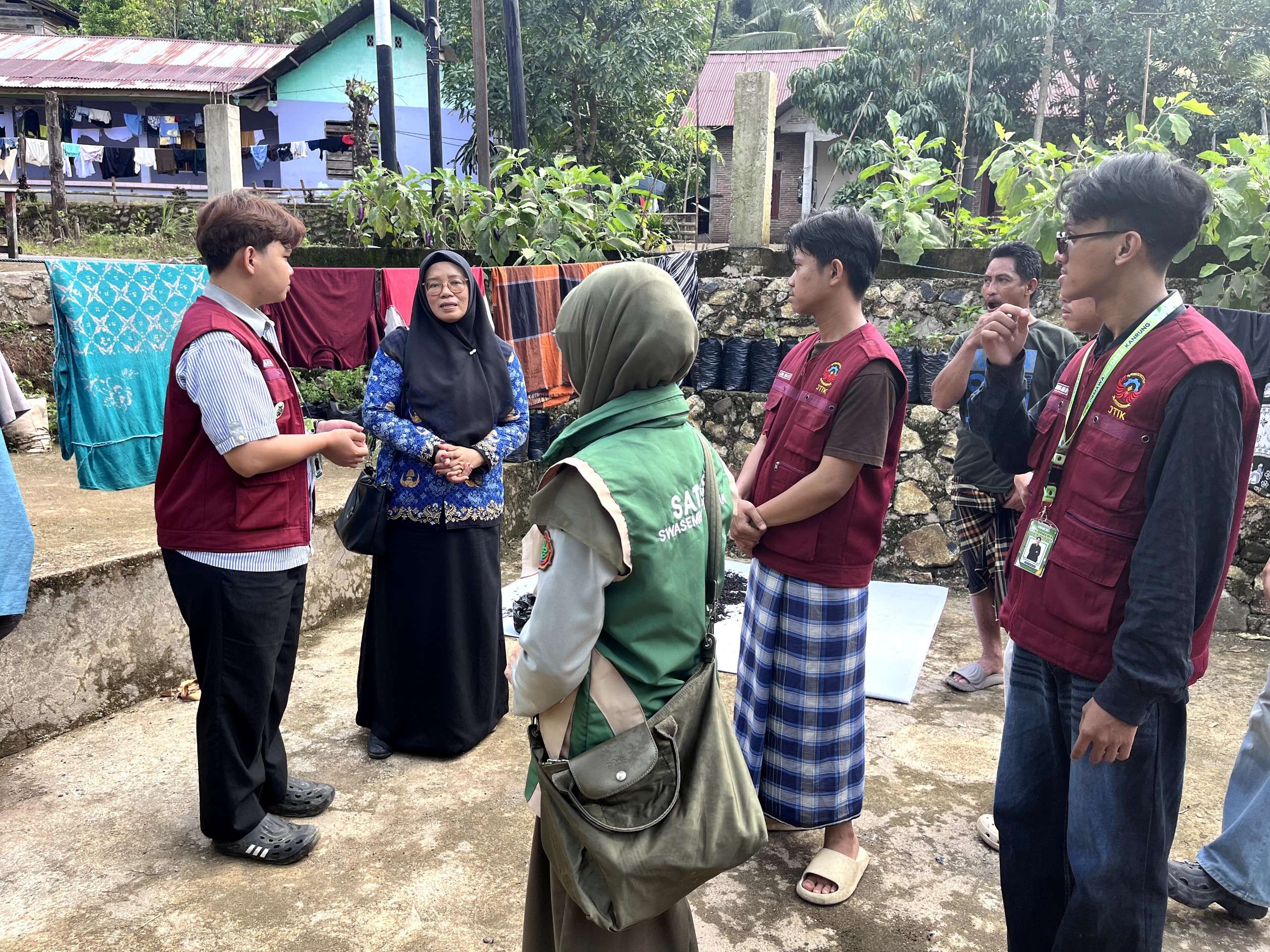 Kunjungan BPP Kecamatan Sinjai Tengah ke Posko PPKO HIMATIK PNUP 2026