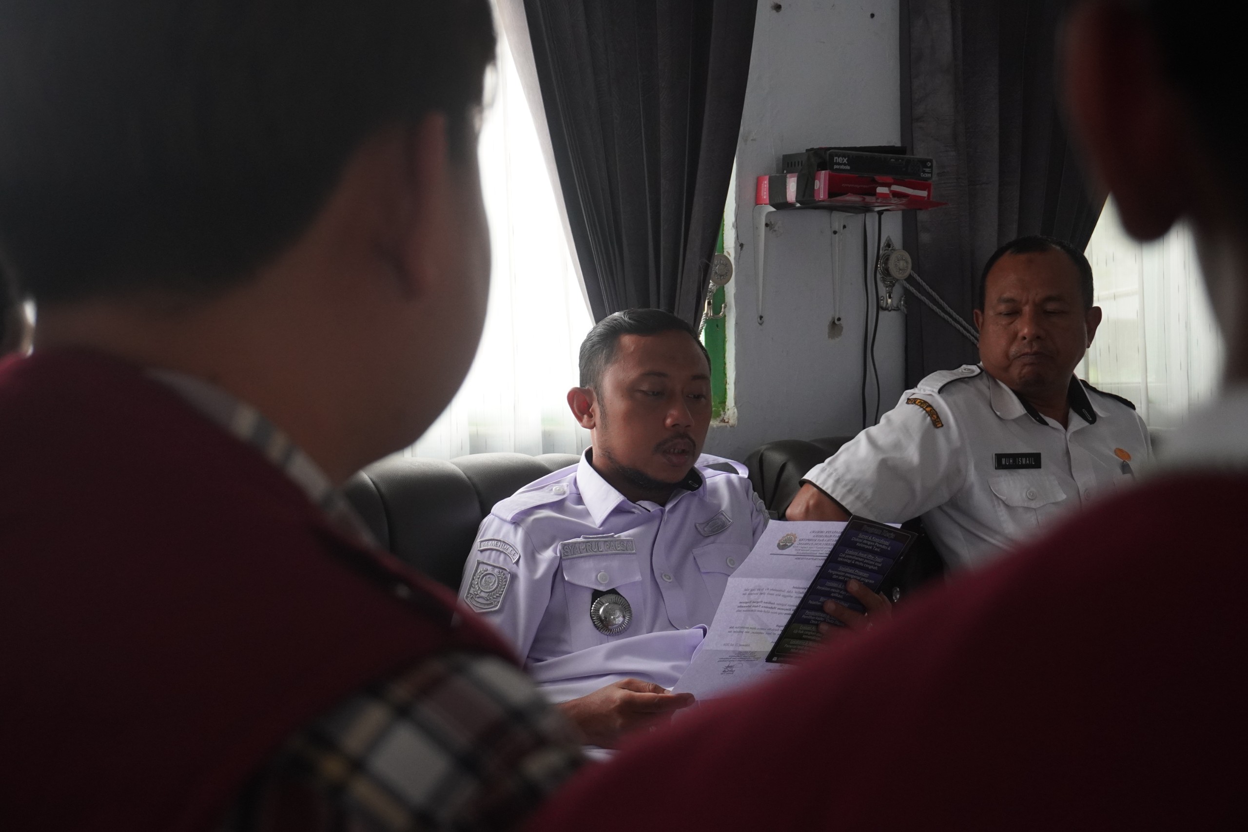 Audensi ke Kantor Kecamatan Sinjai Tengah