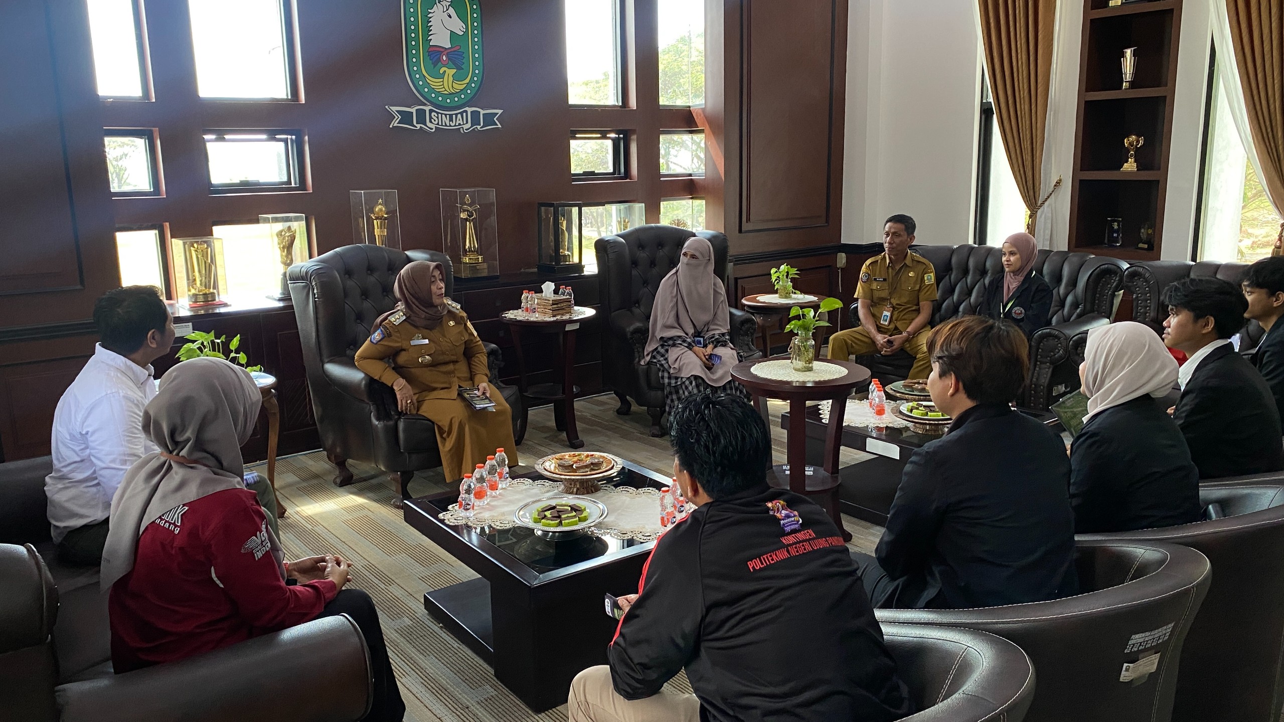 Audensi Ke Bupati Sinjai