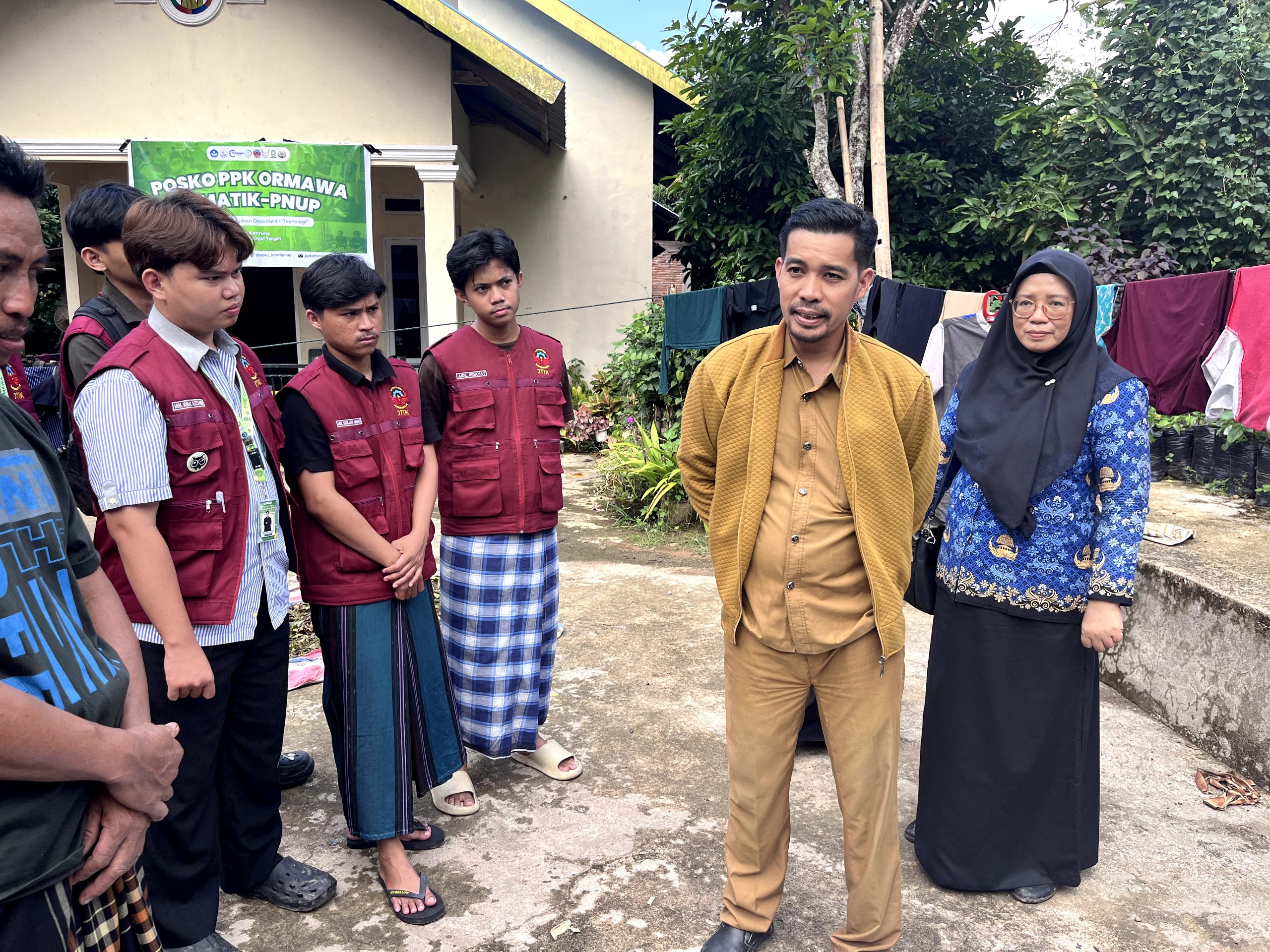 Kunjungan BPP Kecamatan Sinjai Tengah ke Posko PPKO HIMATIK PNUP 2026